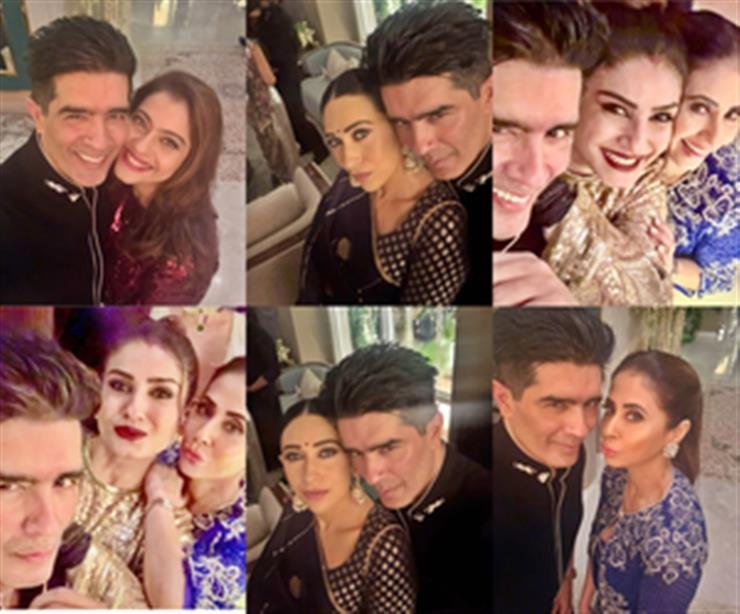 Manish Malhotra reflects on his bond with 90s heroines Kajol, Karisma and Raveena