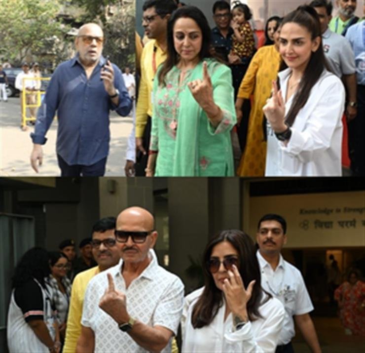 Paresh Rawal, Hema Malini, Rakesh Roshan cast their votes for Maharashtra elections
