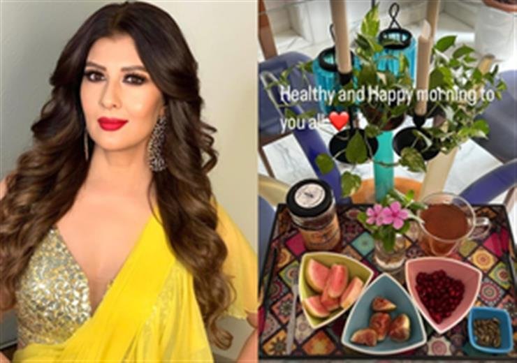 Sangeeta Bijlani shares glimpse of her ‘healthy morning'