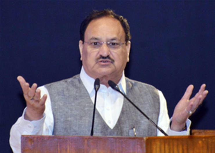 Union Health Minister J.P. Nadda arrives in Odisha for health summit