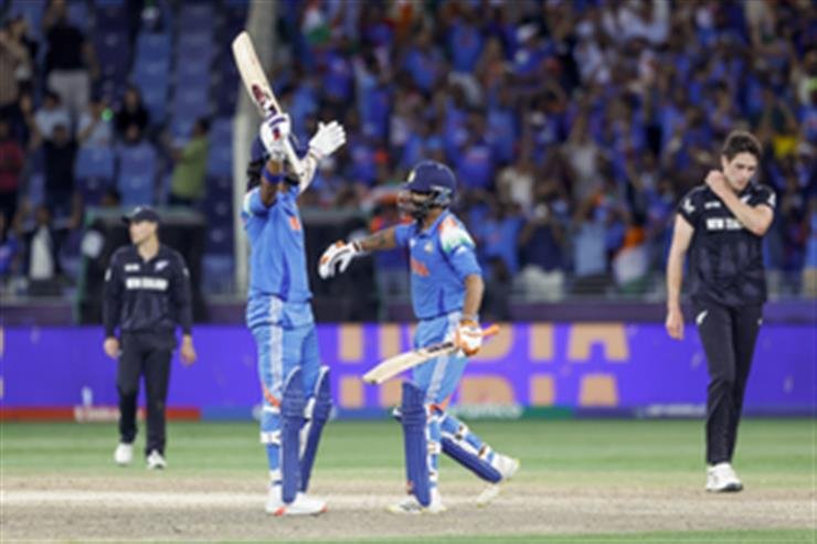 Champions Trophy: Spinners, Rohit and Rahul carry unbeaten India to third title win