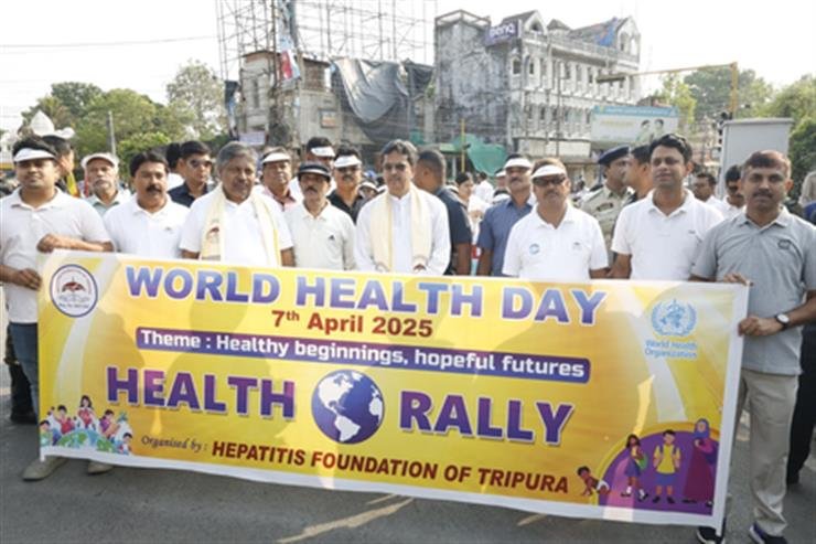 World Health Day: Tripura CM stresses to fight drug abuse, HIV/AIDS, child marriage