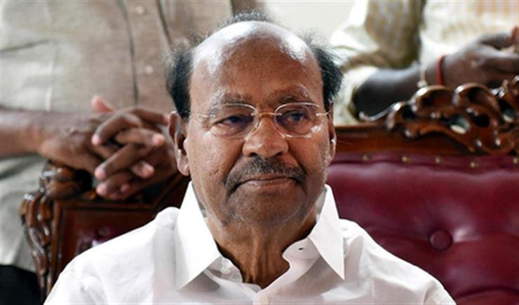 Amid family rift, PMK founder Ramadoss admitted to hospital
