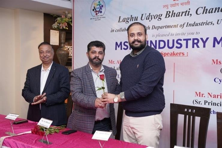 MSME Industry meet organizes by Laghu Udhog Bharti with Industries Department, Chandigarh.