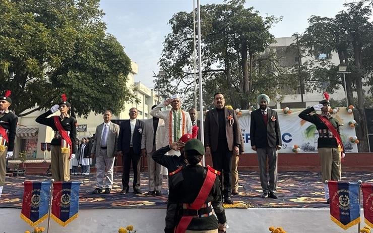 Patriotic fervour marks Republic Day celebrations at RBU