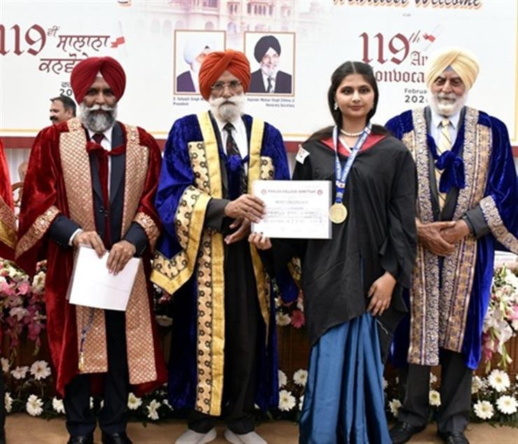 1430 Students Awarded Degrees during Khalsa College's 119th Convocation