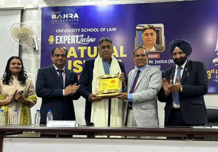 Expert Lecture on Natural Justice Organised at RBU
