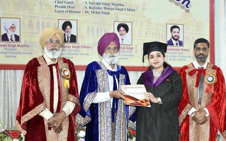 250 Students Get Degrees at 69th Annual Convocation of Khalsa College of Education
